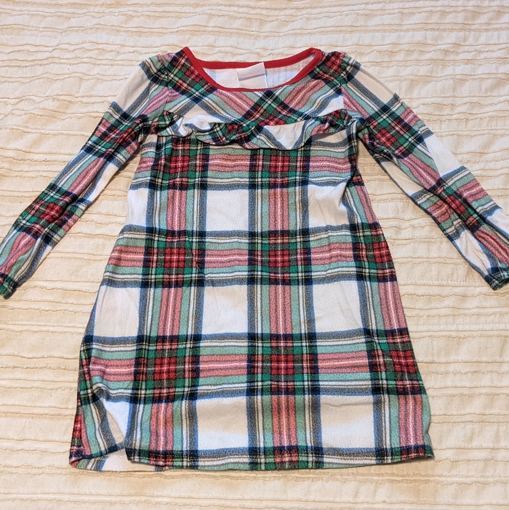 Wondership 3T Red White Fleece Nightie